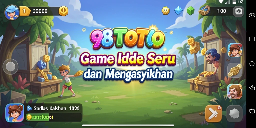 Tampilan gameplay seru dari 98TOTO yang penuh tantangan.