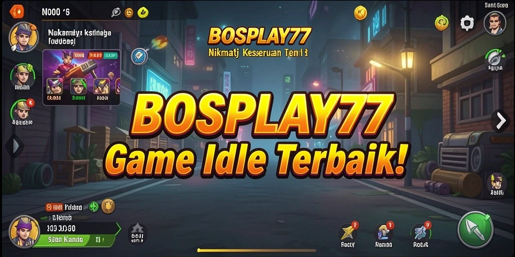Tampilan gameplay BOSPLAY77 yang mengasyikkan dan penuh warna.