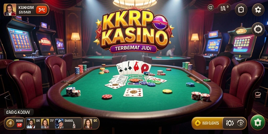 Tangkapan layar gameplay KKRP menampilkan pengalaman bermain Kasino yang mendebarkan.