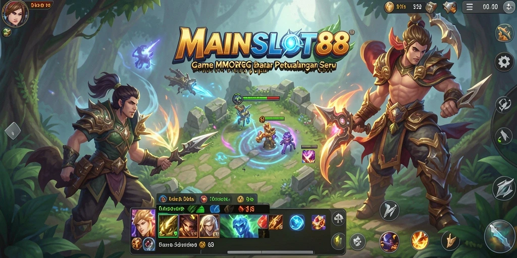 Gameplay seru di dunia luas MAINSLOT88 dengan karakter unik.