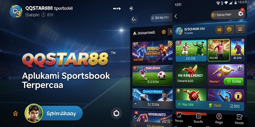 Tampilan menarik dari gameplay taruhan olahraga QQSTAR88.
