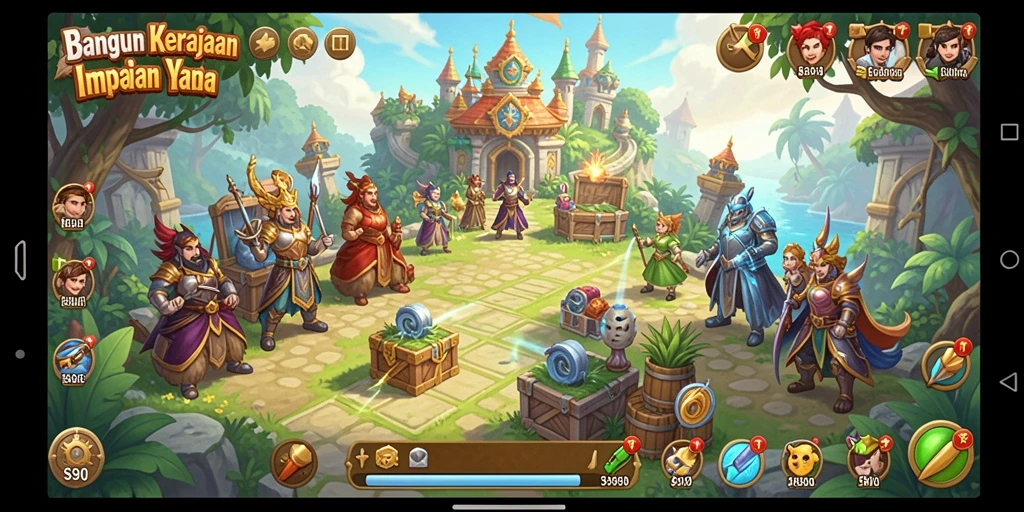 Tampilan gameplay menegangkan dalam S80 yang penuh strategi.